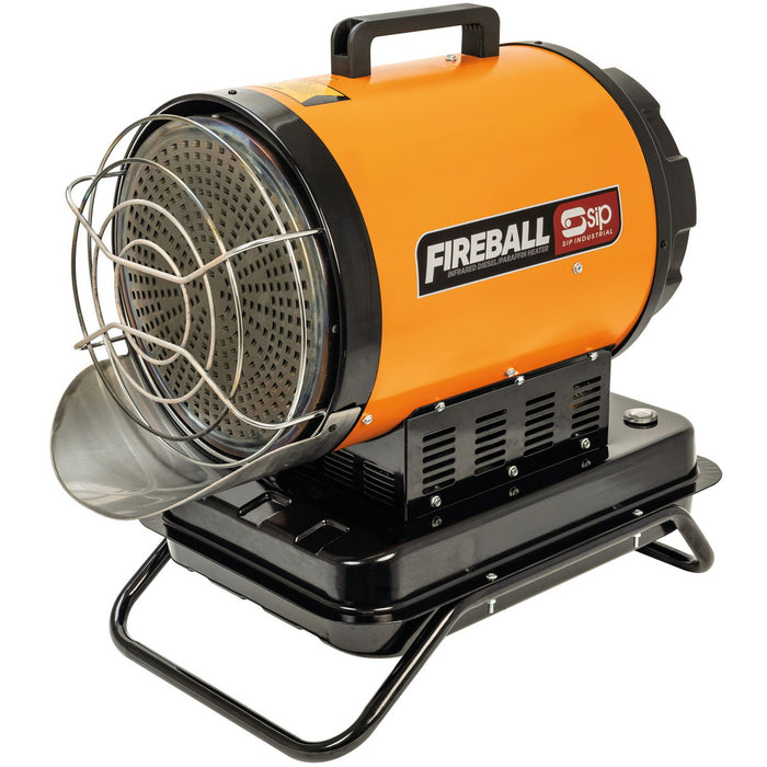 SIP 09307 FIREBALL ID78 23kW Infrared Diesel/Paraffin Heater, Re-Boxed, Grade A, 24 Months Warranty