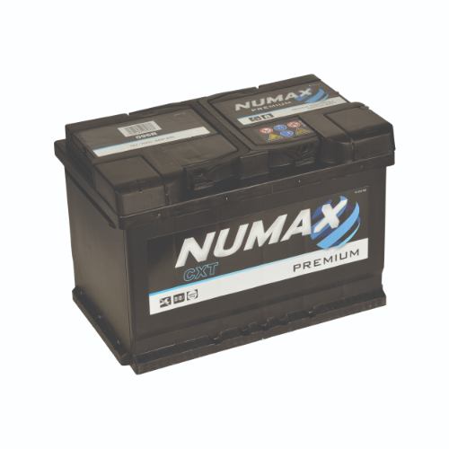 096R Numax Premium Car Battery 12V 74Ah, 3 Years Warranty