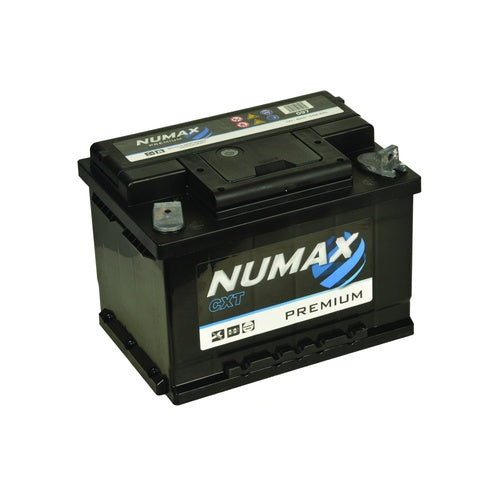 097 Numax Premium Car Battery 12V 60Ah, 3 Years Warranty