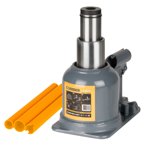 SIP 09865 WINNTEC Low-Profile Bottle Jack, Weight Capacity - 10 Tonne