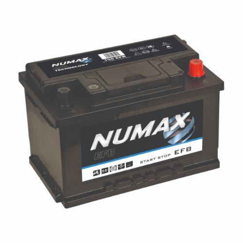 100EFB Numax EFB Car Battery 12V 65Ah, 3 Years Warranty