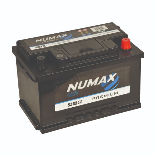 100 Numax Premium Car Battery 12V 70Ah, 3 Years Warranty