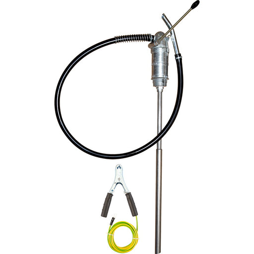 Tecalemit 103089200 K 10 C Hand Pump Kit with Hose & Grounding Wire