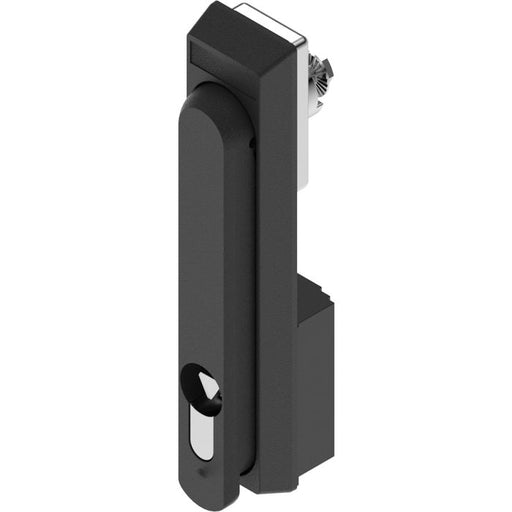 Black Powder Coated Swing Handle with 8mm Triangle Insert, Metrol -1100-1P04