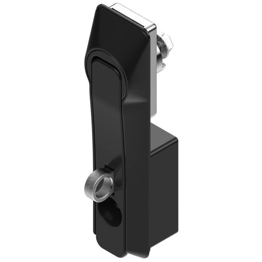 Black Padlockable Swing Handle with 8mm Triangle Insert, Metrol -1103-1003