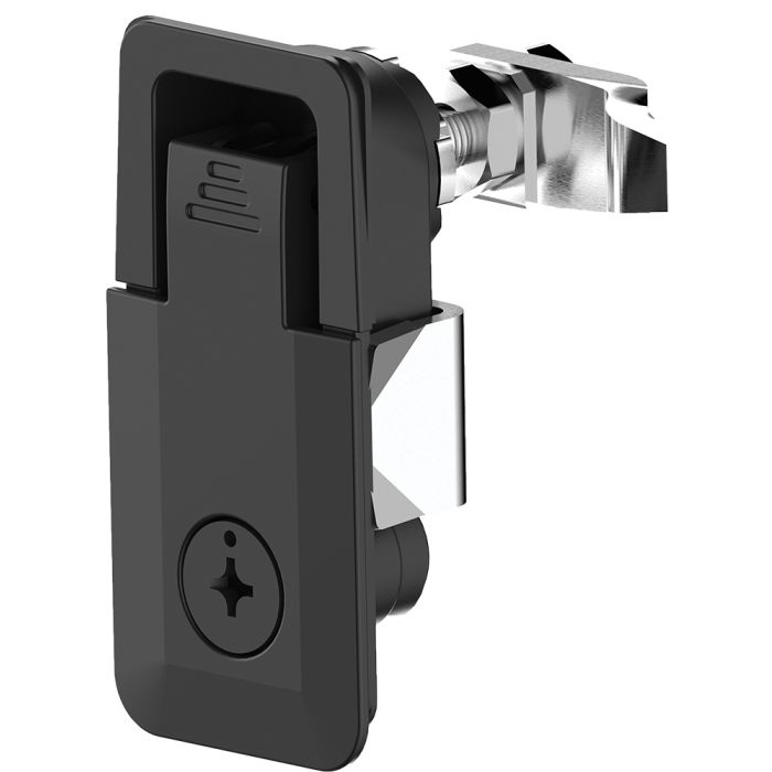 1240 Tooling Secured Black Powder Coated Lift and Turn Compression Latch, 26-36mm & 36-46mm Grip Range
