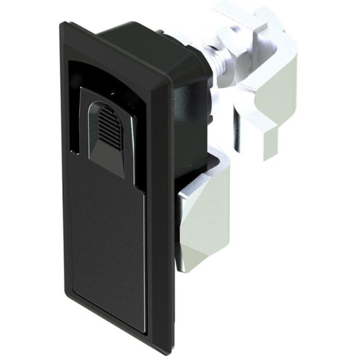 Compression Latch, Large Lift n Turn, Black Powder Coated Finish, Material Die Cast Zinc Alloy, Grip Range 26-36 & 36-46mm, IP65 Rated, Metrol - 1241-00-310