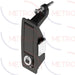 1242 Square 8.5mm (Railway Standard) Lever Latch Black Powder Coated, 1-24mm Grip Range