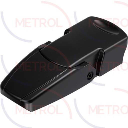 1262 Over-Center Draw Latch, Non Locking Large, Black Powder Coated