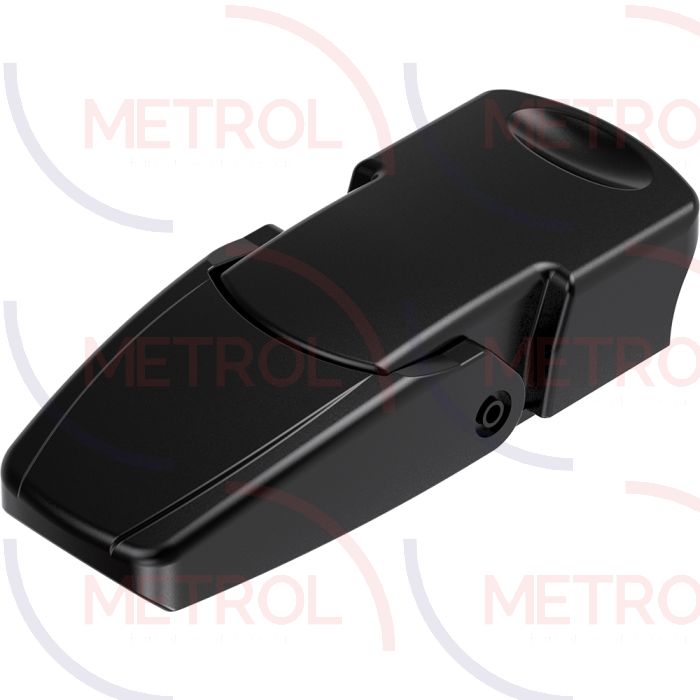 1262 Over-Centre Draw Latch, Non Locking Small, Black Powder Coated