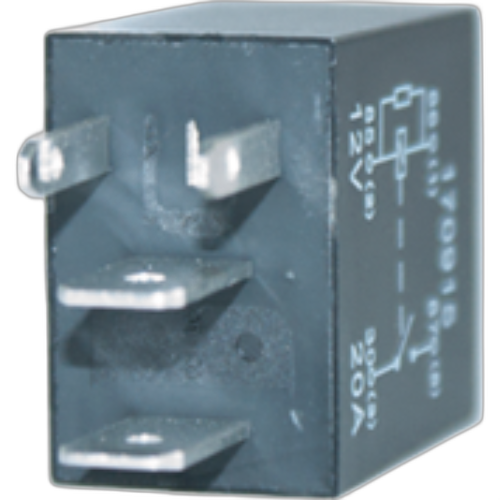 Micro Relay - Resistor Protection, 4 Pin, Open Contact, 12v, CCL - 13-017