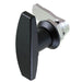 1301 Non Locking T Handle Lock with 18mm Grip Height Bright Chrome