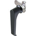 1311 Non Locking L Handle Lock with 18mm Grip Height Bright Chrome