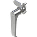 1311 Key Locking 333 Stainless Steel L Handle Lock with 18mm Grip Height