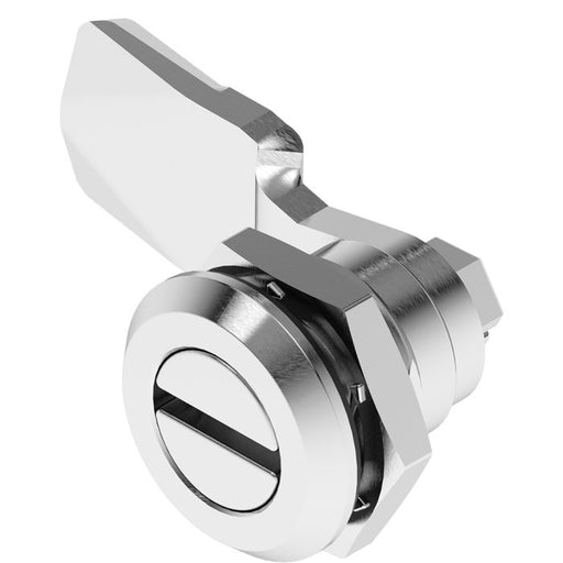 1401 Quarter Turn Lock 2x4 Slot Insert with 18mm Grip Height Bright Chrome