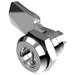 1401 Quarter Turn Lock 2x4 Coin Proof Slot Insert with 18mm Grip Height Black Textured Powder Coated