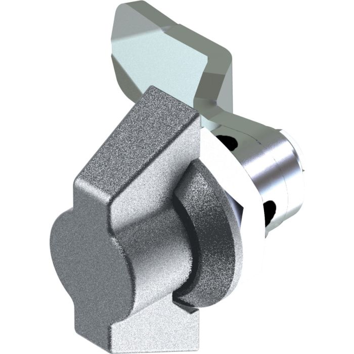 1402 Stainless Steel Non Locking Wing Handle Quarter Turn Lock with 18mm Grip Height