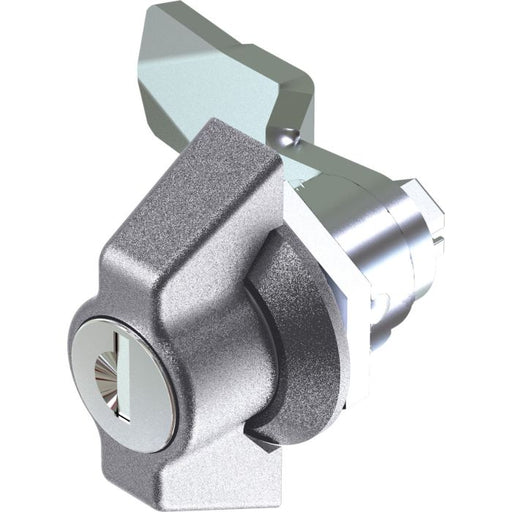 1402 Stainless Steel Key Locking 333 Wing Handle Quarter Turn Lock with 18mm Grip Height