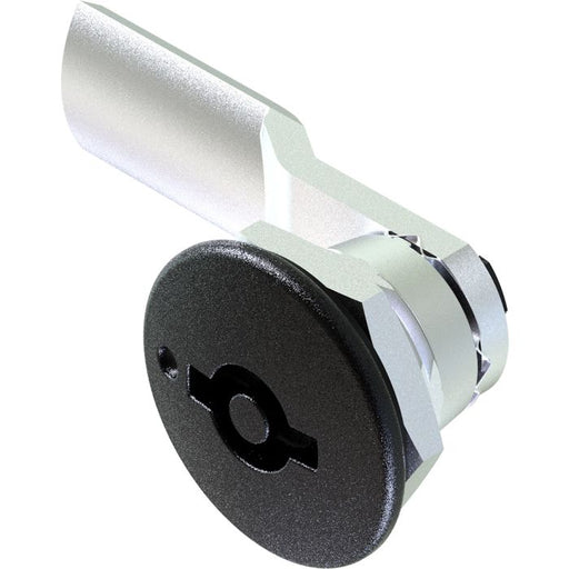 1415 Quarter Turn Lock 5mm Double Bit Insert with 15mm Grip Height Textured Chrome