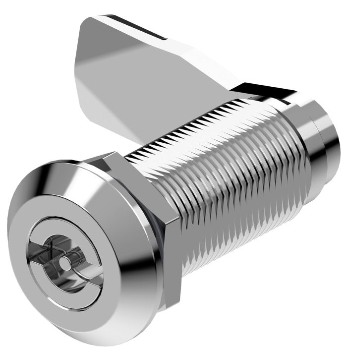 1420-50 Quarter Turn Lock 5mm Double Bit with 50mm Grip Height Black Powder Coated