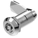 1420-50 Quarter Turn Lock 8mm Square with 50mm Grip Height Bright Chrome