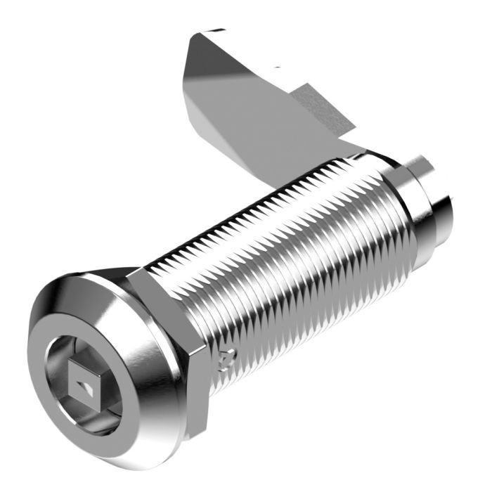 1420-60 Quarter Turn Lock 7mm Square With 60mm Grip Height Black Powder Coated