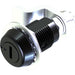 Mini Compression Latch Slotted Recess with Adjustable Grip Black Powder Coated, Metrol -1421-05