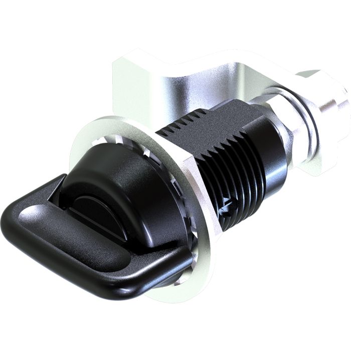 Mini Compression Latch Wing Knob with Adjustable Grip Black Powder Coated, Metrol -1421-08