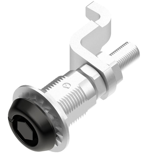 Compression Latch 10mm Male Hexagon Insert with Adjustable Grip Black Powder Coated, Metrol -1422-060