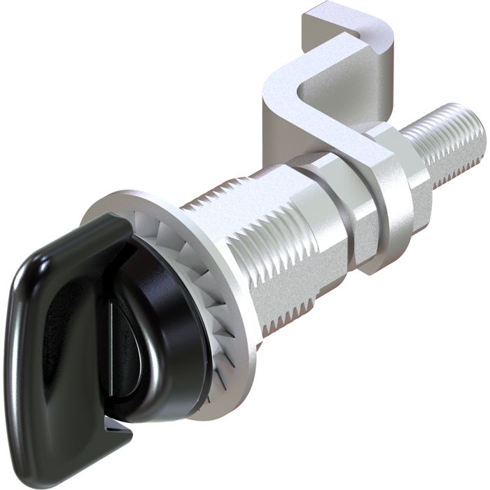 Compression Latch Wing Knob with Adjustable Grip Black Powder Coated, Metrol -1422-07