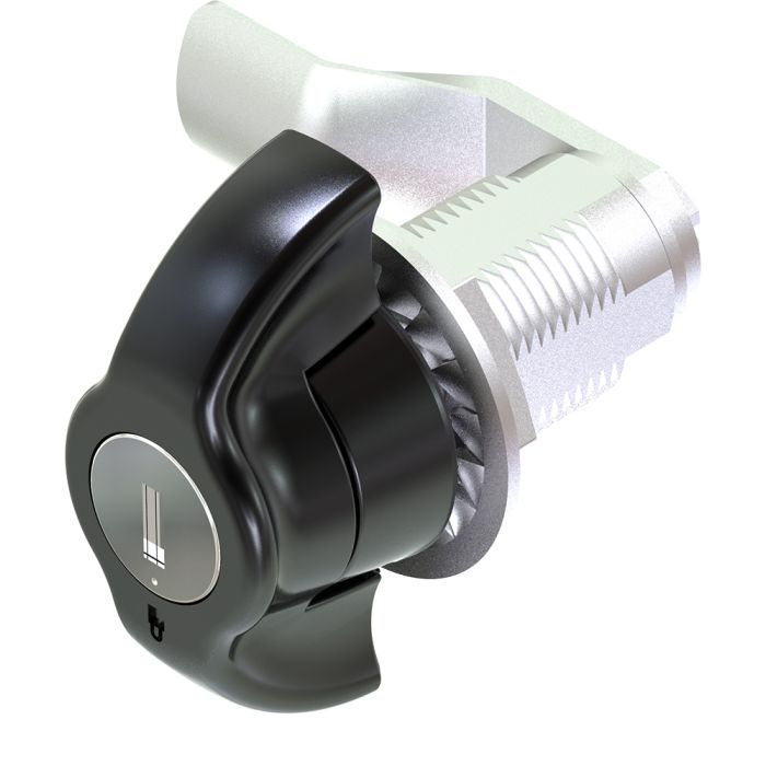 Key Locking CH751 Wing Knob Compression Latch with Fixed Grip, Metrol -1437-110-S20