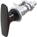 Non Locking T Handle Compression Latch with Adjustable Grip Black Powder Coated, Metrol -1439-100