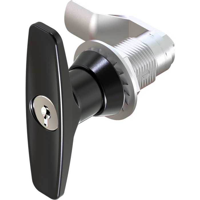Key Locking CH751 T Handle Compression Latch with Fixed Grip, Metrol -1439-110-S20
