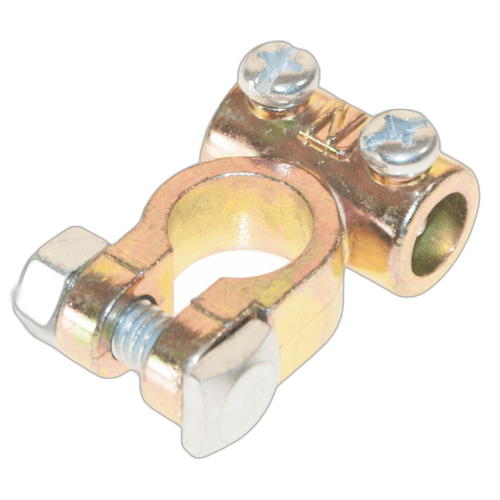 Negative Battery Terminal - Heavy Duty, Zinc Material, Cable Hole Size 10.5mm, CCL - 15-004