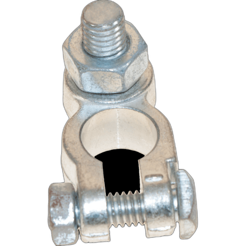 Negative Battery Terminal - Brass Material, Stud M10, CCL - 15-012