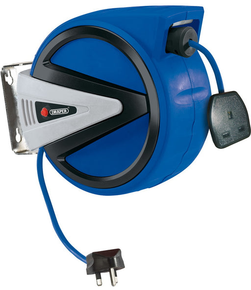 Draper 15052 230V Retractable Electric Cable Reel, 20m