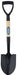 Draper 15072 Round Point Mini Shovel with Wood Shaft