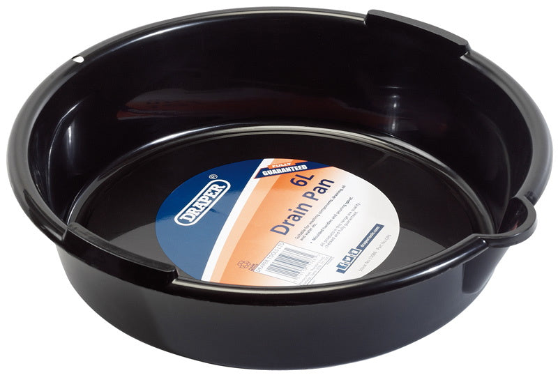 Draper 15086 Fluid Drain Pan, 6L