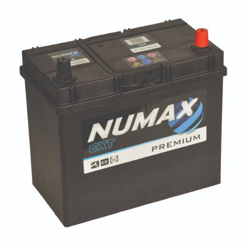 154 Numax Premium Car Battery 12V 45Ah, 3 Years Warranty