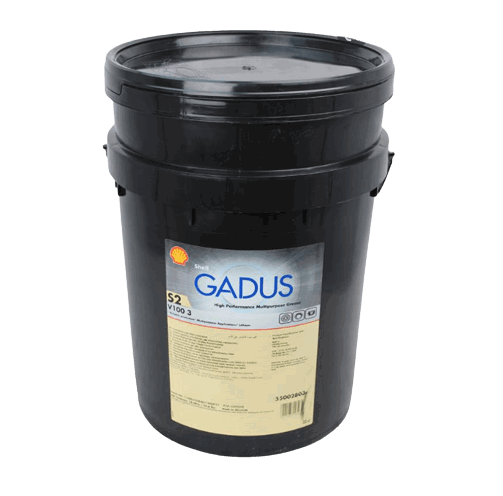 Shell 550028034 Gadus S2 V100 3 HP Heavy Duty Grease 18Kg