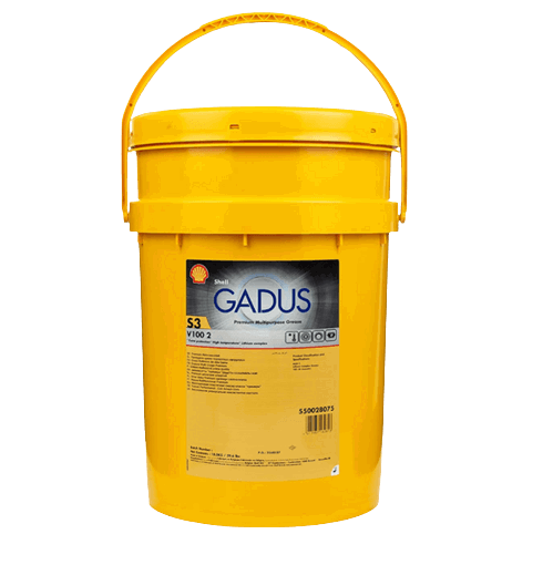 Shell 550028075 Gadus S3 V100 2 Premium Grease Multipurpose 18Kg