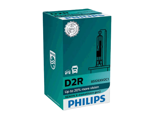D2R Philips X-treme Vision +20% 35W 4800K Xenon Bulb