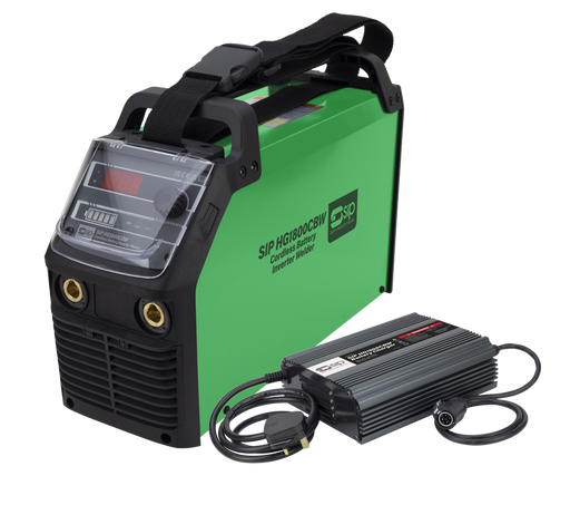 SIP 05712 HG1800CBW Battery-Powered Inverter Welder, Input Supply - 230V, Single Phase, Output Current - 180A