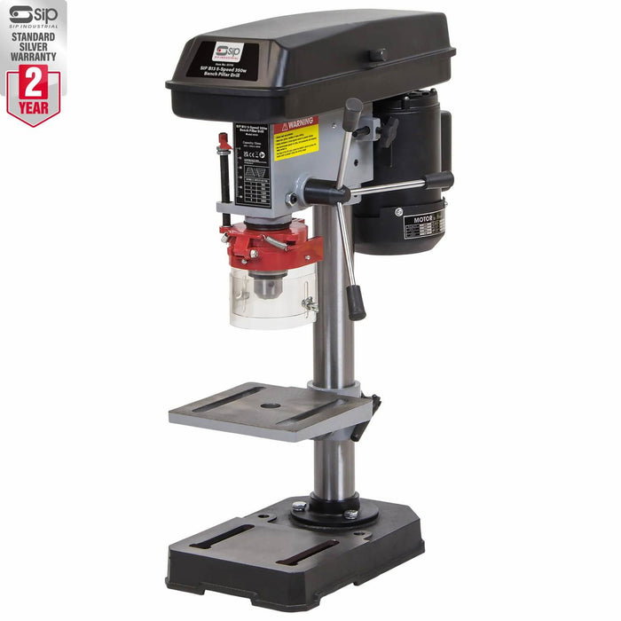 SIP 01710 B13 5-Speed 350w Bench Pillar Drill