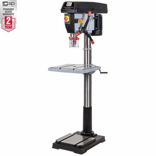 SIP 01717 Pro F20 12-Speed 1100w 230v Floor Pillar Drill