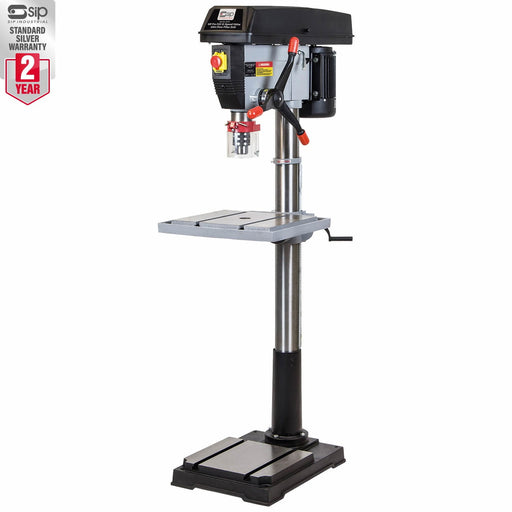 SIP 01718 Pro F20 12-Speed 1100w 400v Floor Pillar Drill, Ex-Showroom, Grade B, 12 Months Warranty