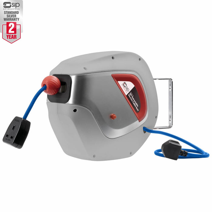 SIP 07973 Retractable Electric Cable Reel 15m