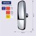 Ashtree Main Mirror, Twin Lens, Class II, III & IV, Mannually Adjustable, 184mm x 384mm, M926CE