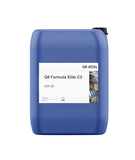 Q8 Oils Formula ELITE C2 0W-30, Car-Van Engine Oil - 20 Litre