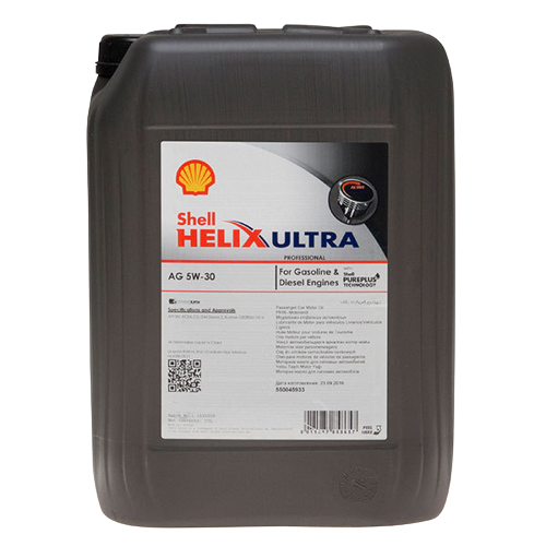 Shell 550045933 Helix Ultra PRO AG 5W-30, Car/Van Engine Oil - 20 Litre